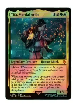 MTG | Tifa, Martial Artist #0006 | FINAL FANTASY | NM | EN | FOIL - Image 1