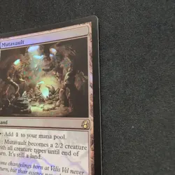 Mtg Mutavault Mor Foil English Version - Image 5