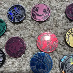 Pokemon TCG Shiny Flip Coin Lot of 10 - Image 2