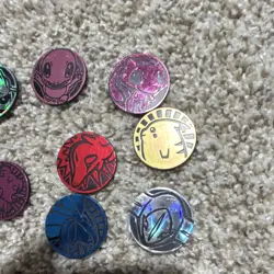 Pokemon TCG Shiny Flip Coin Lot of 10 - Image 3