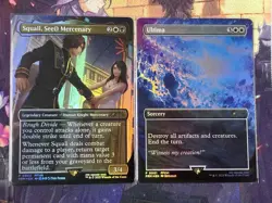 Mtg Ultima Squal Seed Mercenary Promo - Image 1