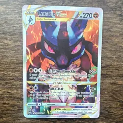 Pokemon Lucario VSTAR SWSH291 Sword & Shield Promo Holo Vstar 270 HP - Image 1