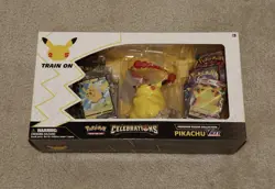 Pokemon TCG Celebrations Pikachu VMax Premium Figure Collection NEW SEALED - Image 1