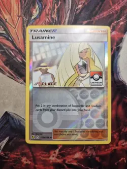 Lusamine - 153a/156 - 3rd Place - League Challenge - Reverse Holo - Pokemon LP - Image 1