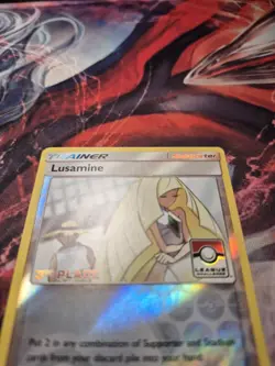 Lusamine - 153a/156 - 3rd Place - League Challenge - Reverse Holo - Pokemon LP - Image 2