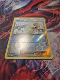 Lusamine - 153a/156 - 3rd Place - League Challenge - Reverse Holo - Pokemon LP - Image 3