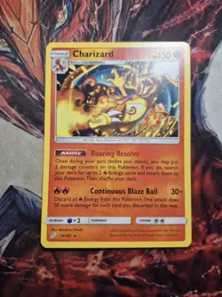 Pokemon TCG Charizard Sun & Moon - Team Up 14/181 Regular Non-Holo Rare LP - Image 1