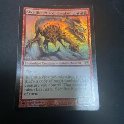 Mtg Kiki-Jiki, Mirror Breaker First Edition Foil English Version - Image 1