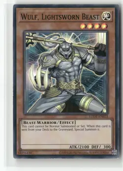 Light of Destruction #LODT-EN023 Wulf, Lightsworn Beast - Image 1