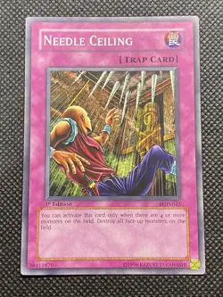 YuGiOh! - Needle Ceiling PGD-045 Common 1st Edition Near Mint Pharaonic Guardian - Image 1