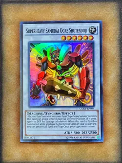 Yugioh Superheavy Samurai Ogre Shutendoji CORE-EN094 Super Rare NM - Image 1