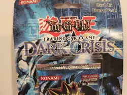 YU-GI-OH! DARK CRISIS Booster Blister Hang Pack English Ed. Konami 1996 1st Ed. - Image 3