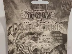 YU-GI-OH! DARK CRISIS Booster Blister Hang Pack English Ed. Konami 1996 1st Ed. - Image 4
