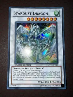 Yu-Gi-Oh! Stardust Dragon -CT07-EN021 -Super Rare- Limited Edition HP! - Image 1
