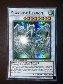 Yu-Gi-Oh! Stardust Dragon -CT07-EN021 -Super Rare- Limited Edition HP! - Image 2