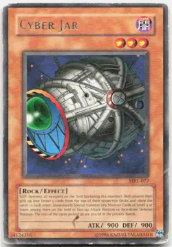 Cyber Jar Unlimited Rare Magic Ruler MRL-077 MP - Image 1