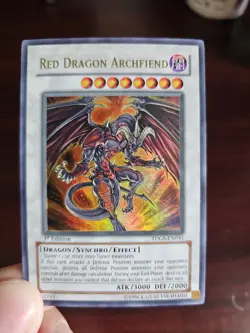Yu-Gi-Oh Red Dragon Archfiend TDGS-EN041 Ultimate Rare 1st Edition NM - Image 2