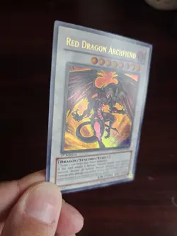 Yu-Gi-Oh Red Dragon Archfiend TDGS-EN041 Ultimate Rare 1st Edition NM - Image 4