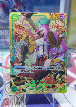 One Piece TCG Jewelry Bonney OP12-118 SEC Art Holo Foil English Legacy - Image 1