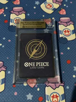 One Piece Dracule Mihawk Azure Sea's Seven Manga Alt Art OP14-119 BGS 9.5 - Image 2