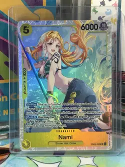 One Piece Nami SR EB03-053 Heroines Edition English - Image 1
