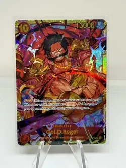 One Piece Gol D Roger OP09-118 SEC Secret Rare Emperors In The New World English - Image 1