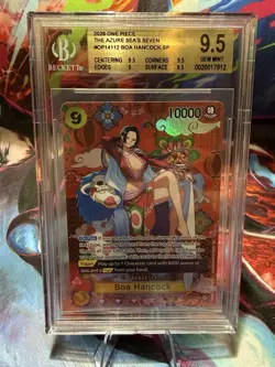 Boa Hancock OP14-112 SP Foil BGS 9.5 The Azure Sea's Seven One Piece CCG - Image 1