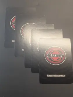 Chaotic Fire And Stone Promo Card Lot Of 10x Single Cards Pack Fresh 3 Max - Image 2