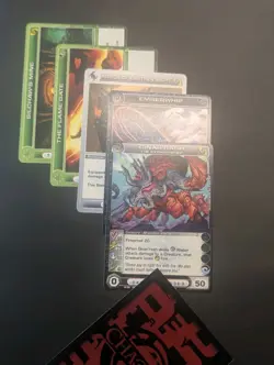 Chaotic Fire And Stone Promo Card Lot Of 10x Single Cards Pack Fresh 3 Max - Image 3