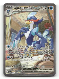 Quaquaval ex 260/193 - Paldea Evolved - Pokemon Card NM/M - Image 1