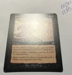 MTG Snuff Out MMQ 162/350 Mercadian Masques Common NM - Image 2