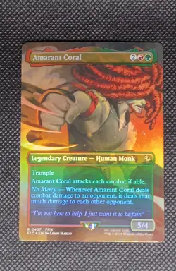 Amarant Coral (Borderless) Commander: Final Fantasy Foil - Image 1