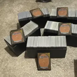 Wizards of the Coast MTG Mixed Lot Bulk Cards in Storage Boxes English Standard - Image 3