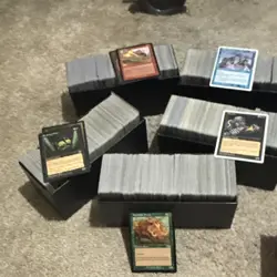 Wizards of the Coast MTG Mixed Lot Bulk Cards in Storage Boxes English Standard - Image 4