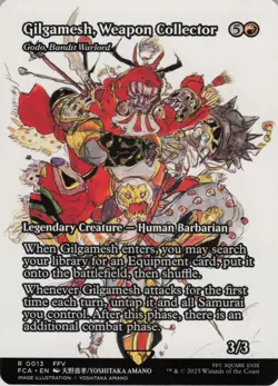 Gilgamesh, Weapon Collector - Godo, Bandit Warlord (Showcase) R FINAL FANTASY: T - Image 1