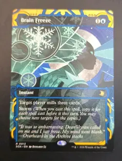Brain Freeze Secrets Of Strixhaven MTG Regular Near Mint - Image 1