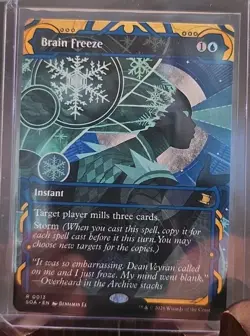 Brain Freeze Secrets Of Strixhaven MTG Regular Near Mint - Image 3