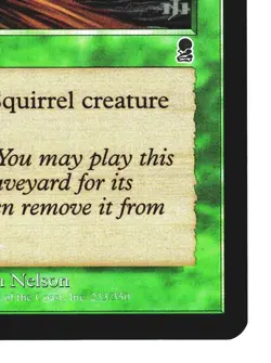 Magic The Gathering MTG Odyssey ODY 2001 #233 Chatter of the Squirrel NM FOILx1 - Image 5