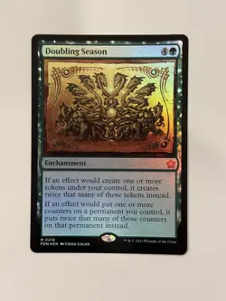 Doubling Season Foundations Foil NM Free Ship - Image 1
