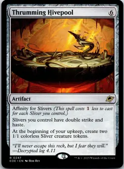 Thrumming Hivepool 247 Rare Edge of Eternities Magic: The Gathering Near Mint - Image 1