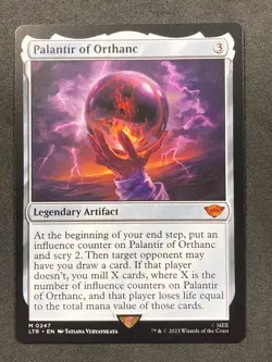MTG Universes Beyond: LOTR: Tales of Middle-earth #247 Palantir of Orthanc NM - Image 1
