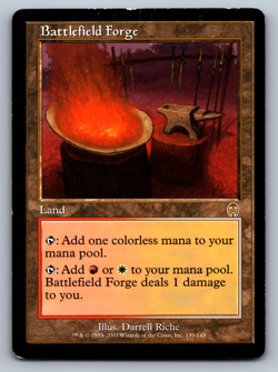 Battlefield Forge - Land - Apocalypse 2001 - MTG - Image 1