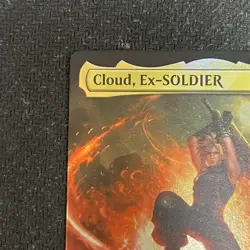 Mtg Fic Former Soldier Cloud English Version Expansion Artfoil - Image 3