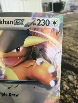 Pokemon Scarlet & Violet Black Star Promo #55 Kangaskhan ex Rare Holo Card NM - Image 3