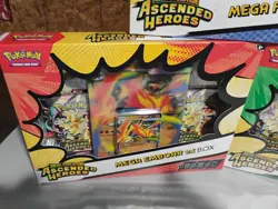 Pokemon Mega Evolution Ascended Heroes Ex Box Set of 3 Factory Sealed IN HAND - Image 4
