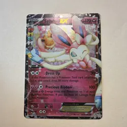 Pokemon Sylveon EX Ultra Rare Full Art Holo RC21/RC32 Generations Basic 170 HP - Image 1