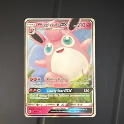 Pokemon Wigglytuff GX 42/68 Hidden Fates Ultra Rare Holo 210HP English - Image 1