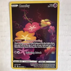 Pokemon Comfey GG14/GG70 Crown Zenith Ultra Rare Holo Basic 70HP English - Image 1