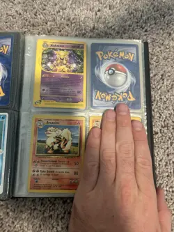 Vintage Pokemon Binder Lot WOTC Holos Dark Eeveelutions Gym Challenge Cards - Image 3