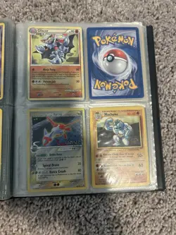 Vintage Pokemon Binder Lot WOTC Holos Dark Eeveelutions Gym Challenge Cards - Image 4